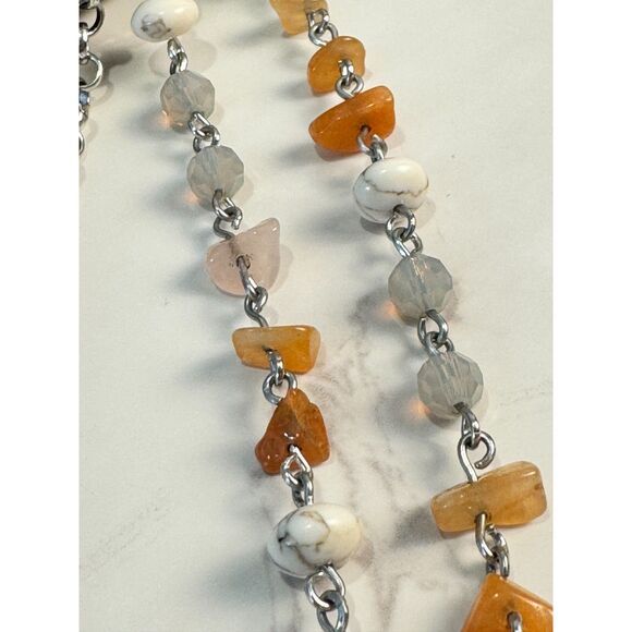 Vera Wang Druzy Tassel Necklace - Picture 7 of 8